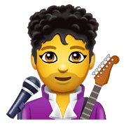 Emoji 👨‍🎤 Cantante Uomo su WhatsApp 2.19.352.