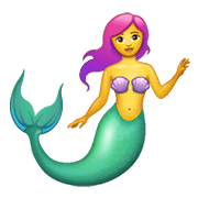 Emoji 🧜‍♀️ Sirena Donna su WhatsApp 2.19.352.