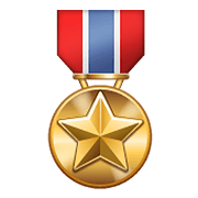 Emoji 🎖️ Medaglia Militare su WhatsApp 2.19.352.