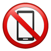 Emoji 📵 Simbolo Che Vieta L’utilizzo Dei Telefoni Cellulari su WhatsApp 2.19.352.