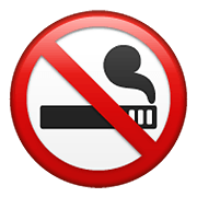 Emoji 🚭 Segnale Di Vietato Fumare su WhatsApp 2.19.352.