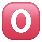 🅾️ Emoji Grupo Sanguíneo Tipo O en WhatsApp 2.19.352.