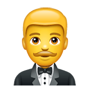 Emoji 🤵 Persona In Smoking su WhatsApp 2.19.352.