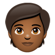 🧑🏾 Emoji Persona Adulta: Tono De Piel Oscuro Medio en WhatsApp 2.19.352.