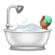 🛀🏽 Emoji badende Person: mittlere Hautfarbe WhatsApp 2.19.352.