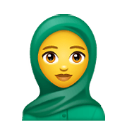 Emoji 🧕 Donna Con Velo su WhatsApp 2.19.352.