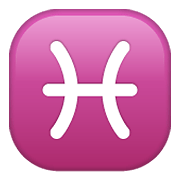 Emoji ♓ Segno Zodiacale Dei Pesci su WhatsApp 2.19.352.