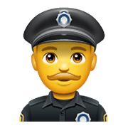 Emoji 👮 Agente Di Polizia su WhatsApp 2.19.352.