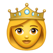 Emoji 👸 Principessa su WhatsApp 2.19.352.