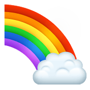 Emoji 🌈 Arcobaleno su WhatsApp 2.19.352.