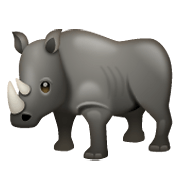 🦏 Emoji Rinoceronte en WhatsApp 2.19.352.