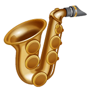 Émoji 🎷 Saxophone sur WhatsApp 2.19.352.