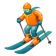 ⛷️ Emoji Esquiador na WhatsApp 2.19.352.