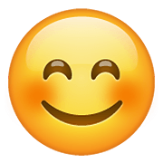 Emoji 😊 Faccina Con Occhi Sorridenti su WhatsApp 2.19.352.