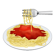 Émoji 🍝 Spaghetti sur WhatsApp 2.19.352.