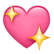💖 Emoji Corazón Brillante en WhatsApp 2.19.352.