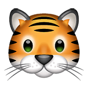 🐯 Emoji Rosto De Tigre na WhatsApp 2.19.352.