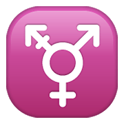 Émoji ⚧ Symbole transgenre sur WhatsApp 2.19.352.