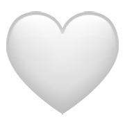 🤍 Emoji Corazón Blanco en WhatsApp 2.19.352.