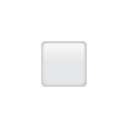 Emoji ▫️ Quadrato Bianco Piccolo su WhatsApp 2.19.352.