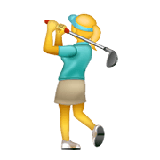 🏌️‍♀️ Emoji Mujer Jugando Al Golf en WhatsApp 2.19.352.
