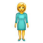 🧍‍♀️ Emoji Mujer De Pie en WhatsApp 2.19.352.