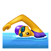 🏊‍♀️ Emoji Mujer Nadando en WhatsApp 2.19.352.