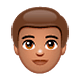 🧑🏽 Emoji Persona Adulta: Tono De Piel Medio en WhatsApp 2.19.7.