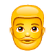 Emoji 🧔 Uomo Con La Barba su WhatsApp 2.19.7.