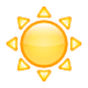 Emoji ☀️ Sole su WhatsApp 2.19.7.