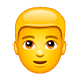 Emoji 👱‍♂️ Uomo Biondo su WhatsApp 2.19.7.