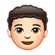 Emoji 👦🏻 Bambino: Carnagione Chiara su WhatsApp 2.19.7.