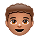 👦🏽 Emoji Junge: mittlere Hautfarbe WhatsApp 2.19.7.