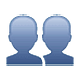 Emoji 👥 Profilo Di Due Persone su WhatsApp 2.19.7.