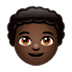 🧒🏿 Emoji Kind: dunkle Hautfarbe WhatsApp 2.19.7.