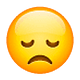 😞 Emoji Cara Decepcionada en WhatsApp 2.19.7.