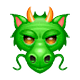 Emoji 🐲 Testa Di Drago su WhatsApp 2.19.7.