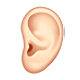 Emoji 👂🏻 Orecchio: Carnagione Chiara su WhatsApp 2.19.7.