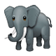 Emoji 🐘 Elefante su WhatsApp 2.19.7.