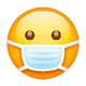 😷 Emoji Gesicht mit Atemschutzmaske WhatsApp 2.19.7.