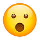 😮 Emoji Cara Con La Boca Abierta en WhatsApp 2.19.7.