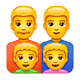 Émoji 👨‍👨‍👦‍👦 Famille : Homme, Homme, Garçon Et Garçon sur WhatsApp 2.19.7.