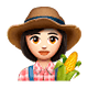 👩🏻‍🌾 Emoji Agricultora: Tono De Piel Claro en WhatsApp 2.19.7.