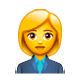 👩‍💼 Emoji Oficinista Mujer en WhatsApp 2.19.7.