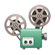 Émoji 📽️ Projecteur Cinématographique sur WhatsApp 2.19.7.