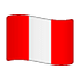 Émoji 🇵🇪 Drapeau : Pérou sur WhatsApp 2.19.7.