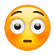 Emoji 😳 Faccina Imbarazzata su WhatsApp 2.19.7.