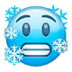 Emoji 🥶 Faccina Congelata su WhatsApp 2.19.7.