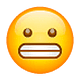 Emoji 😬 Faccina Con Smorfia su WhatsApp 2.19.7.