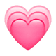 💗 Emoji wachsendes Herz WhatsApp 2.19.7.